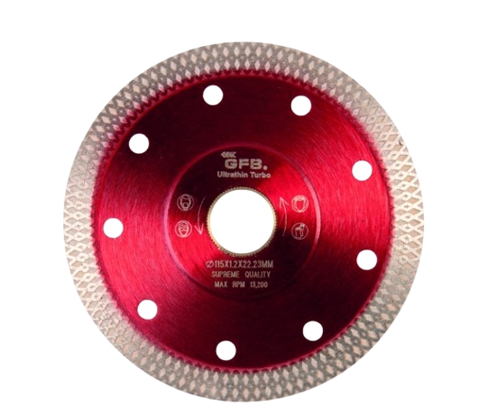 2394 GFB 115MM ÇAPRAZ İNCE TURBO ELMAS SERAMİK FAYANS KESİCİ